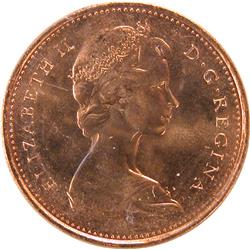 Canada Cent 1977 ICCS MS-66 Red