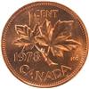 Image 2 : Canada Cent 1978 ICCS MS-66 Red
