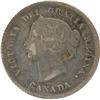 Image 1 : Canada 5 Cents 1874H Plain 4 ICCS VF-20