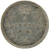 Image 2 : Canada 5 Cents 1875H Small Date, EF