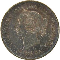 Canada 5 Cents Silver 1889, EF