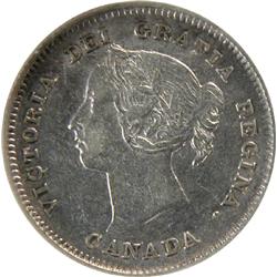 Canada 5 Cents 1891 NGC EF 1892 PCGS VF