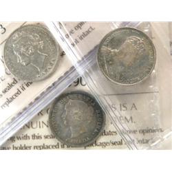 Canada 5 Cents 1899 1901 02H ICCS VF-30