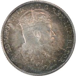 Canada 5 Cents Silver 1902 PCGS MS-66