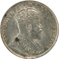 Canada 5 Cents Silver 1903 ICCS MS-60