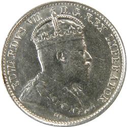 Canada 5 Cents 1903H Re SmH ICCS AU-50