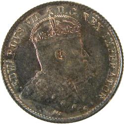 Canada 5 Cents Silver 1904 EF-AU