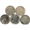 Image 1 : Canada 5 Cents 1904, 05, 06, 07, 09 EF