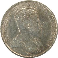 Canada 5 Cents 1910 Rd Lvs ICCS VF-30