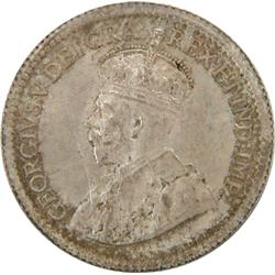 Canada 5 Cents Silver 1919 ICCS MS-63