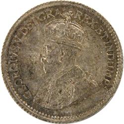 Canada 5 Cents Silver 1920 ICCS MS-63