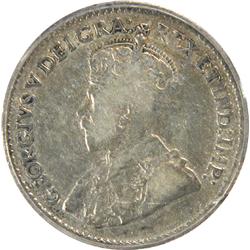 Canada 5 Cents Silver 1921 PCGS VF-25