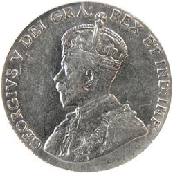 Canada 5 Cents 1923 AU-58, 1943 MS-64