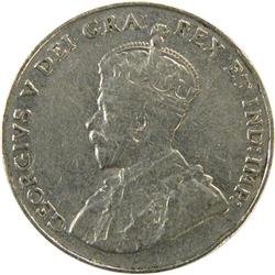 Canada 5 Cents 1926 Far 6, F-VF