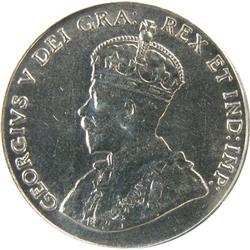 Canada 5 Cents 1928 PCGS MS-62