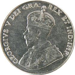 Canada 5 Cents 1933 PCGS AU-58