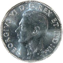 Canada 5 Cents 1944 and 1957 ICG MS-67