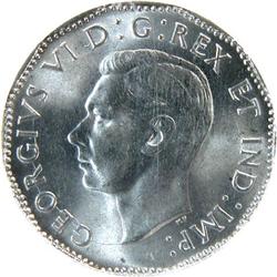 Canada 5 Cents 1944 51 55 57 ICG MS-66