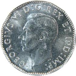 Canada 5 Cents 1944 55 56 57, ICG MS-66