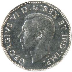 Canada 5 Cents 1947 Dot ICG MS-64