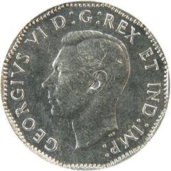 Canada 5 Cents 1947 Dot PCGS MS-63