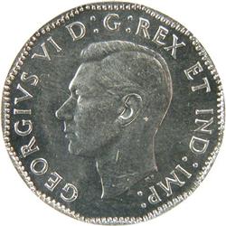 Canada 5 Cents 1947 Dot PCGS MS-63