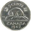 Image 2 : Canada 5 Cents 1947 ML, PCGS SP-64