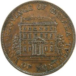 Breton 527, 1844 Half Penny Cornwell AU