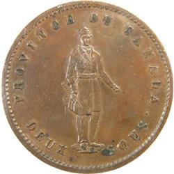Breton 528, 1852 Penny, ICCS AU-50