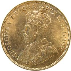 Canada Ten Dollars Gold 1912 AU-Unc
