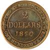 Image 2 : Newfoundland $2 1870 Dot PCGS AU-55