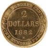 Image 2 : Newfoundland 2 Dollars 1882H PCGS MS-63