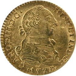 Colombia Escudo 1773 NR VJ PCGS MS-63
