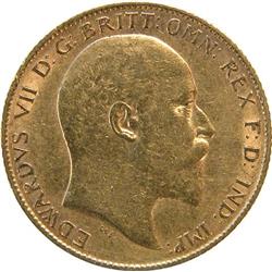 Great Britain Half Sovereign 1905 VF-EF