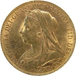 Great Britain Sovereign 1900 EF-AU