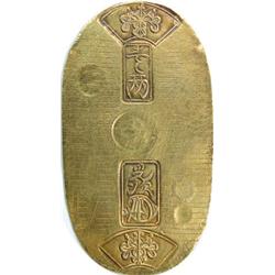 Japan Koban Tempo Period (1837-1858) VF