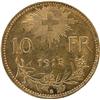Image 2 : Switzerland 10 Francs 1915 AU-Unc