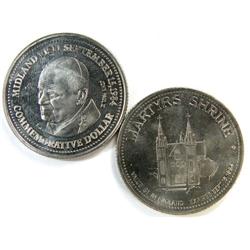 1984 Pope’s visit to Midland, 2 pieces