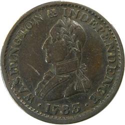 1783 Washington & Independence, VF+