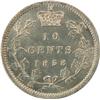Image 2 : Canada Ten Cents 1858 ICCS MS-66 PQ+