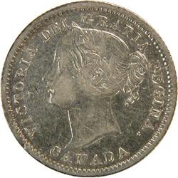 Canada Ten Cents 1858, VF