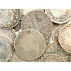 Canada Ten Cents 1858-1901 15 pieces