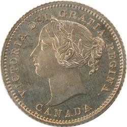 Canada Ten Cents 1870 ICCS PF-64