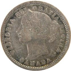 Canada Ten Cents 1870 & 1882H ICCS F-15