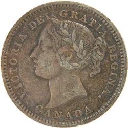 Canada Ten Cents 1880H Obv 2 ICCS VF-30