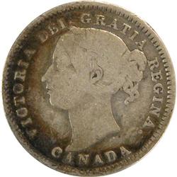 Canada Ten Cents 1885 Obv 5 ICCS G-6