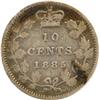 Image 2 : Canada Ten Cents 1885 Obv 5 ICCS G-6