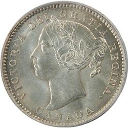 Canada Ten Cents 1887 ICCS X PCGS MS-63