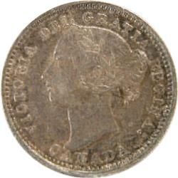 Canada Ten Cents 1890H ICCS EF-40