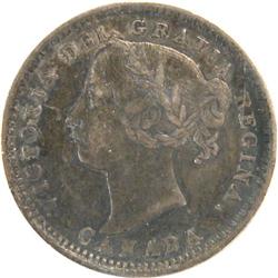 Canada Ten Cents 1891 22 Lvs ICCS VF-30